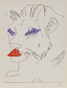 WARHOL ANDY (1928 - 1987) - Dalla serie Lo Zodiaco: Il Leone.