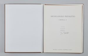 PISTOLETTO MICHELANGELO (n. 1933) : Cartella A.  - Asta Asta 352 Arte Moderna e Contemporanea - Associazione Nazionale - Case d'Asta italiane