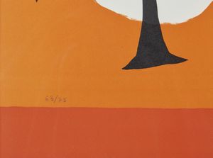 CALDER ALEXANDER (1898 - 1976) : Jaune d'oeuf.  - Asta Asta 352 Arte Moderna e Contemporanea - Associazione Nazionale - Case d'Asta italiane