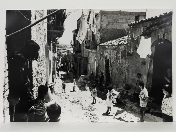 ,Mario Massai : Palma di Montechiaro Stradine Sicilliane, 1970  - Asta Immagini di Sicilia dallo Studio d'Agata ed altre collezioni - Associazione Nazionale - Case d'Asta italiane