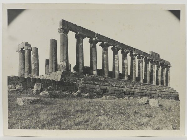 ,Gaetano D'Agata : Selinunte Templi, 1920 circa  - Asta Immagini di Sicilia dallo Studio d'Agata ed altre collezioni - Associazione Nazionale - Case d'Asta italiane