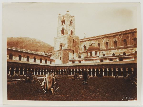 ,Gaetano D'Agata : Palermo Chiostro di San Domenico, 1920 circa  - Asta Immagini di Sicilia dallo Studio d'Agata ed altre collezioni - Associazione Nazionale - Case d'Asta italiane