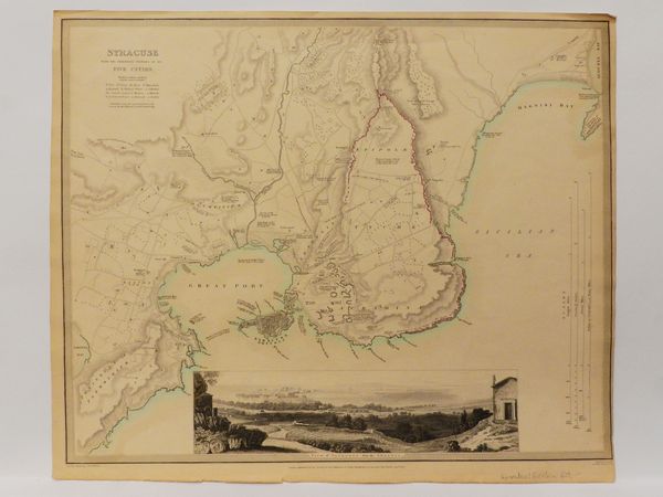 Carte geografiche di Catania e Siracusa  - Asta La Sicilia nelle Collezioni di Casa d'Agata a Taormina: la Raccolta di Stampe - Associazione Nazionale - Case d'Asta italiane