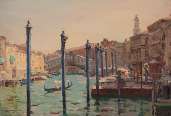 ,OSCAR SOGARO : Ponte di Rialto  - Asta Asta a tempo di arte moderna e contemporanea - Associazione Nazionale - Case d'Asta italiane