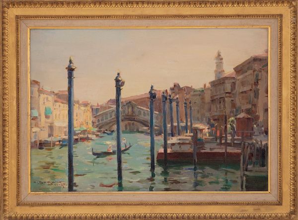 ,OSCAR SOGARO : Ponte di Rialto  - Asta Asta a tempo di arte moderna e contemporanea - Associazione Nazionale - Case d'Asta italiane