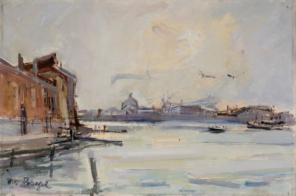 ,MIRO ROMAGNA : Canale della Giudecca  - Asta Asta a tempo di arte moderna e contemporanea - Associazione Nazionale - Case d'Asta italiane