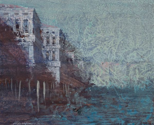 ,MATTEO MASSAGRANDE : Canal grande a C Pesaro  - Asta Asta a tempo di arte moderna e contemporanea - Associazione Nazionale - Case d'Asta italiane