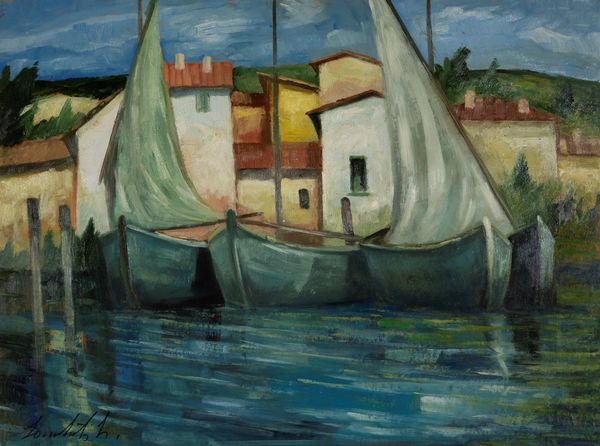 ,LAMBERTO LAMBERTI : Le barche a vela  - Asta Asta a tempo di arte moderna e contemporanea - Associazione Nazionale - Case d'Asta italiane