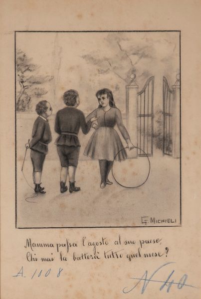 ,A. MICHIELI : Grammatica  - Asta Asta a tempo di arte moderna e contemporanea - Associazione Nazionale - Case d'Asta italiane