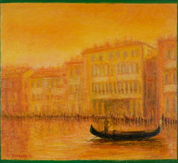 ,DEMETRIO DONADONI : Gondola a Venezia  - Asta Asta a tempo di arte moderna e contemporanea - Associazione Nazionale - Case d'Asta italiane