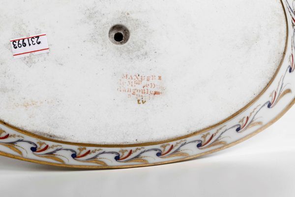 Salsiera Parigi, Manifattura del Duc D'Angoulme, 1780-1790 circa  - Asta Ceramiche | Cambi Time - Associazione Nazionale - Case d'Asta italiane