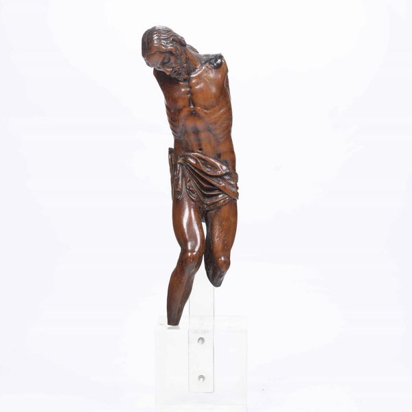 Cristo in legno.  XVII-XVIII secolo  - Asta Scultura e Oggetti d'Arte | Cambi Time - Associazione Nazionale - Case d'Asta italiane