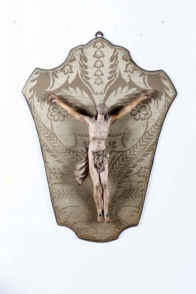 Cristo crocifisso in legno intagliato e dipinto. Scultore del XVIII-XIX secolo  - Asta Scultura e Oggetti d'Arte | Cambi Time - Associazione Nazionale - Case d'Asta italiane