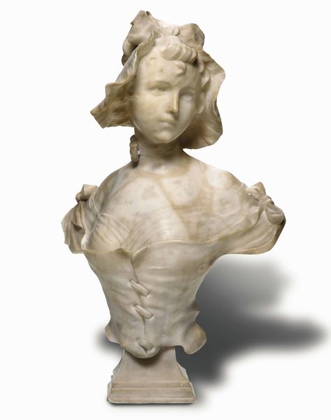 Scultore del XIX-XX secolo Marianna  - Asta Scultura e Oggetti d'Arte | Cambi Time - Associazione Nazionale - Case d'Asta italiane