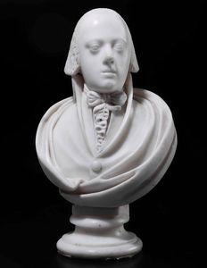 Busto virile (George Washington?) Marmo bianco  Scultore del XIX secolo  - Asta Scultura e Oggetti d'Arte | Cambi Time - Associazione Nazionale - Case d'Asta italiane