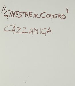 ,Giancarlo Cazzaniga : Ginestre al Conero  - Asta Arte Moderna | Cambi Time - Associazione Nazionale - Case d'Asta italiane