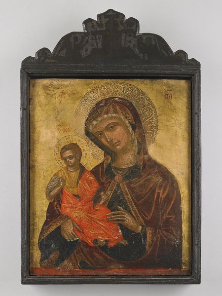 ARTISTA VENETO - CRETESE DEL XVII SECOLO : Madonna con bambino.  - Asta Asta 354  Argenti e icone da una collezione privata trentina e altre committenze - Associazione Nazionale - Case d'Asta italiane