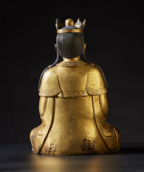 Arte Cinese : Buddha coronato  Cina, dinastia Qing, XVIII (?) secolo  - Asta Asta 355 Arte orientale da un'importante collezione privata italiana e altre committenze - Associazione Nazionale - Case d'Asta italiane