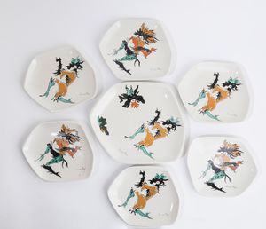 ,Leonor Fini : Societ Ceramica Italiana, Laveno, 1950 ca  - Asta Arti decorative del XX secolo | Cambi Time - Associazione Nazionale - Case d'Asta italiane