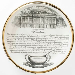 ,Piero Fornasetti : Milano, 1970 ca  - Asta Arti decorative del XX secolo | Cambi Time - Associazione Nazionale - Case d'Asta italiane