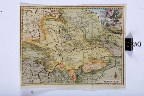 ,Gianbattista Albrizzi : Carta geografica del Ducato di Mantova. Venezia, seconda met secolo XVIII.  - Asta Libri Antichi, Stampe, Incisioni e Carte Geografiche | Cambi Time - Associazione Nazionale - Case d'Asta italiane