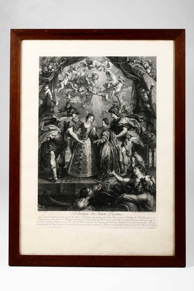 ,Jean Marc Nettier : Nettier Jean Marc (Parigi 1685  Parigi 1776) Serie di 24 incisioni raffiguranti gli episodi della vita di Maria de Medici Regina di Francia, tratte dalla serie di Pieter Paul Rubens.  - Asta Libri Antichi, Stampe, Incisioni e Carte Geografiche | Cambi Time - Associazione Nazionale - Case d'Asta italiane