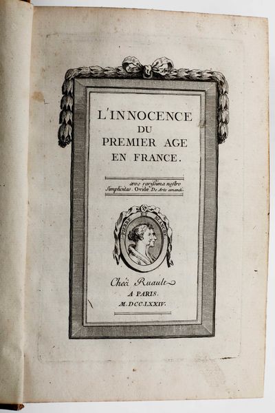 ,M. Dusaulx : Dusaulx M. De la Passion du Jeu... Paris, de Imprimerie de Monsieur, 1779  - Asta Libri Antichi, Stampe, Incisioni e Carte Geografiche | Cambi Time - Associazione Nazionale - Case d'Asta italiane