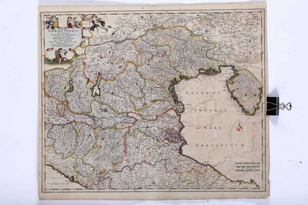 ,Frederik de Wit : Dominii Veneti  in Italia. Ducatus Parme. Placentiae Modenae regii et Mantue...<BR>Amsterdam, secolo XVII.  - Asta Libri Antichi, Stampe, Incisioni e Carte Geografiche | Cambi Time - Associazione Nazionale - Case d'Asta italiane