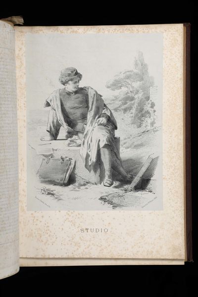 ,Fontanesi, Antonio - Rayper, Ernesto : Fontanesi, Antonio - Rayper, Ernesto L'Arte in Italia, rivista mensile di Belle Arti diretta da Carlo Felice Biscarra e Luigi Rocca--Unione Tipografica Editrice, Torino, 1869 (anno I)  - Asta Libri Antichi, Stampe, Incisioni e Carte Geografiche | Cambi Time - Associazione Nazionale - Case d'Asta italiane