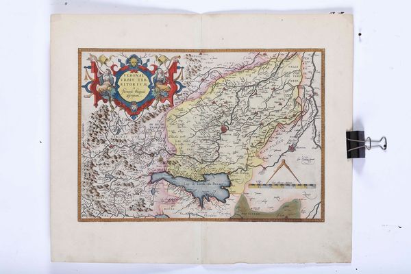 ,Abrahamus Ortelius : Veronae Urbis territorium a Bernardo Brognolo...<BR>Anversa, 1579.  - Asta Libri Antichi, Stampe, Incisioni e Carte Geografiche | Cambi Time - Associazione Nazionale - Case d'Asta italiane