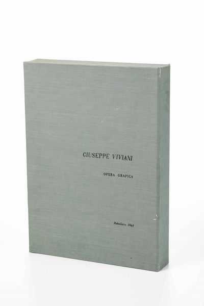 ,Giuseppe Viviani : Opera grafica. Cittaella, Bino Rebbellato editore, 1960.  - Asta Libri Antichi, Stampe, Incisioni e Carte Geografiche | Cambi Time - Associazione Nazionale - Case d'Asta italiane