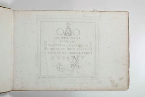 ,John Flaxman : Incisioni di Thomas Piroli su disegno di Giovanni Flaxman Composition from the tragdies of Aeschylus<BR>  - Asta Libri Antichi, Stampe, Incisioni e Carte Geografiche | Cambi Time - Associazione Nazionale - Case d'Asta italiane