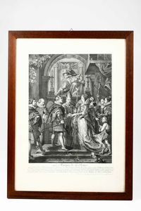 ,Jean Marc Nettier : Nettier Jean Marc (Parigi 1685  Parigi 1776) Serie di 24 incisioni raffiguranti gli episodi della vita di Maria de Medici Regina di Francia, tratte dalla serie di Pieter Paul Rubens.  - Asta Libri Antichi, Stampe, Incisioni e Carte Geografiche | Cambi Time - Associazione Nazionale - Case d'Asta italiane