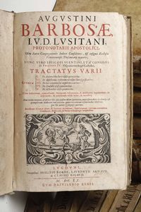 ,Barbosa Agostino : Barbosa, Agostino Tractatus Varii...Lugduni, Sumptibus Philippi Borde, Laurentii Arnaud & Claudii Rigaud, 1660.  - Asta Libri Antichi, Stampe, Incisioni e Carte Geografiche | Cambi Time - Associazione Nazionale - Case d'Asta italiane