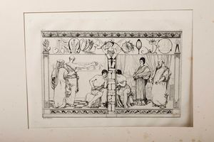 ,Max Klinger : Klinger Max (1857-1920) Rettungen Ovidischer Opfer, folge Von Fnfzehn Blttern, erfunden und radiert... Berlin, presso Drck Von O. Felsing, 1922.  - Asta Libri Antichi, Stampe, Incisioni e Carte Geografiche | Cambi Time - Associazione Nazionale - Case d'Asta italiane