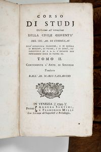 ,Étienne Bonnot de Condillac : Opere del signor Abate di Condillac, Venezia 1793  - Asta Libri Antichi, Stampe, Incisioni e Carte Geografiche | Cambi Time - Associazione Nazionale - Case d'Asta italiane