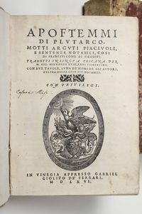 ,Gambiglioni Angelo, dello l'Aretino : Gambiglioni Angelo, dello l'Aretino Opere...In Lione, presso Giacomo Francesco di Giunta, 1523.  - Asta Libri Antichi, Stampe, Incisioni e Carte Geografiche | Cambi Time - Associazione Nazionale - Case d'Asta italiane