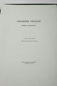 ,Giuseppe Viviani : Opera grafica. Cittaella, Bino Rebbellato editore, 1960.  - Asta Libri Antichi, Stampe, Incisioni e Carte Geografiche | Cambi Time - Associazione Nazionale - Case d'Asta italiane