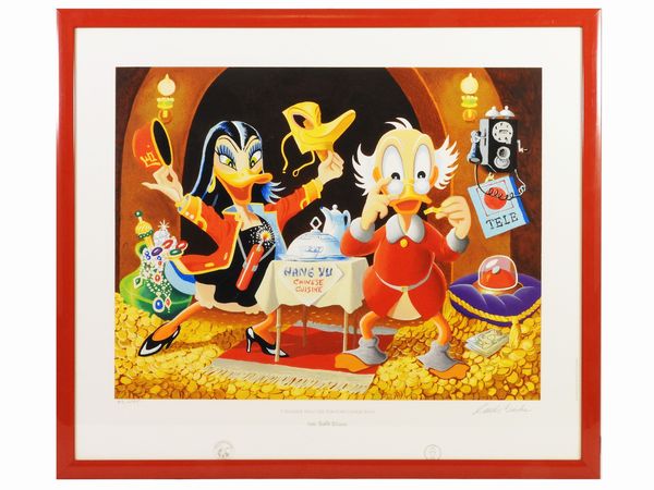 ,Carl Barks : I wonder what my fortune cookie says  - Asta Arte Moderna e Contemporanea - Associazione Nazionale - Case d'Asta italiane