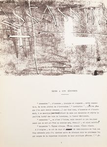 ,ANTONI TAPIES : Derriere Le Miror  - Asta Stampe e multipli | Cambi Time - Associazione Nazionale - Case d'Asta italiane