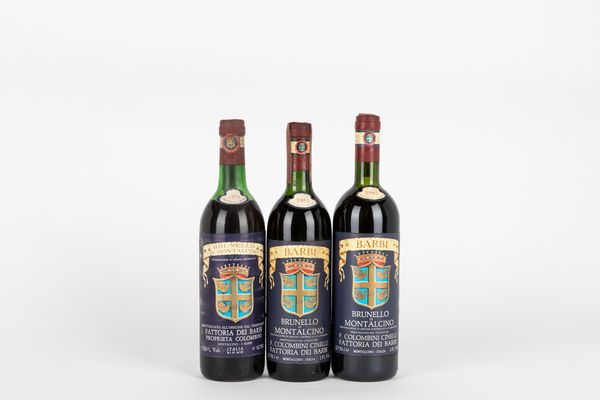 ,Toscana : Fattoria dei Barbi Brunello di Montalcino  - Asta Vini e Distillati - Associazione Nazionale - Case d'Asta italiane