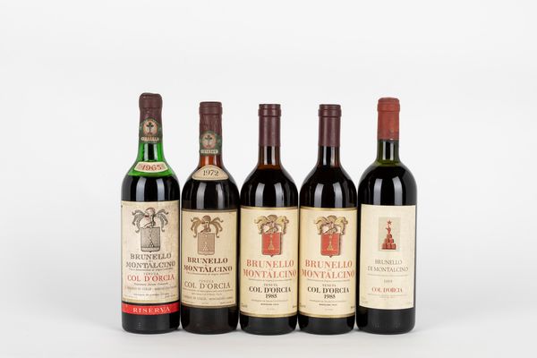 ,Toscana : Col d'Orcia Brunello di Montalcino  - Asta Vini e Distillati - Associazione Nazionale - Case d'Asta italiane