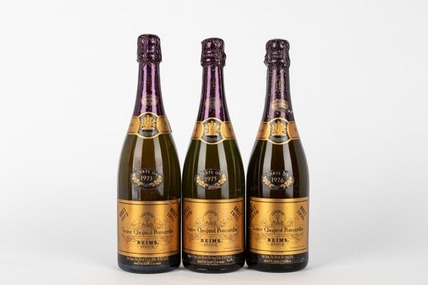 ,Francia : Verticale Veuve Clicquot Ponsardin Rose Carte Or  - Asta Vini e Distillati - Associazione Nazionale - Case d'Asta italiane