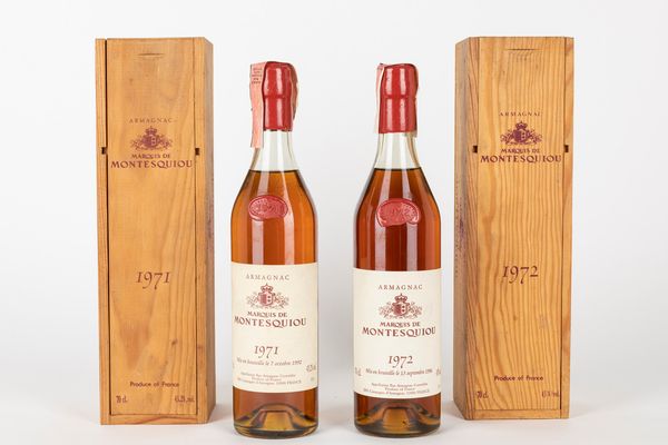 ,Francia : Marquis de Montesquiou Armagnac 1971-1972  - Asta Vini e Distillati - Associazione Nazionale - Case d'Asta italiane