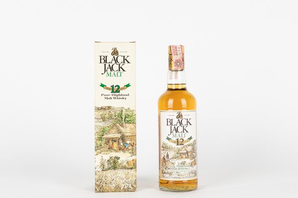 ,Scozia : Black Jack 12 YO  - Asta Vini e Distillati - Associazione Nazionale - Case d'Asta italiane