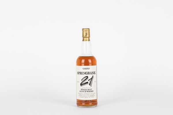 ,Scozia : Springbank Samaroli 21 YO  - Asta Vini e Distillati - Associazione Nazionale - Case d'Asta italiane