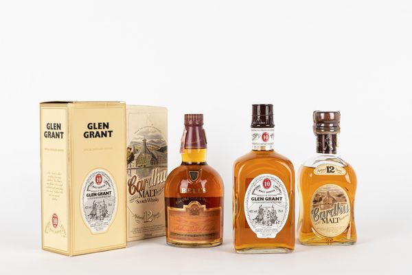 ,Scozia : Selezione Glen Grant Bells e Cardhu  - Asta Vini e Distillati - Associazione Nazionale - Case d'Asta italiane