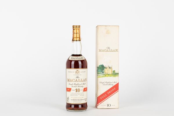 ,Scozia : Macallan Full Proof 10 YO  - Asta Vini e Distillati - Associazione Nazionale - Case d'Asta italiane