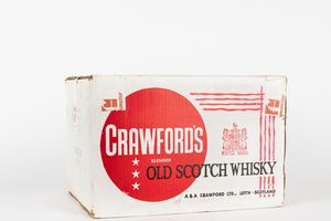 ,Scozia : Cartone Crawfords Special Reserve Old Scotch Whisky  - Asta Vini e Distillati - Associazione Nazionale - Case d'Asta italiane