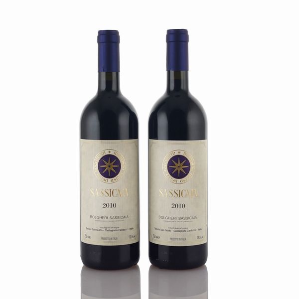 Tenuta San Guido, Sassicaia 2010  - Asta Vini e Distillati Web Only - Associazione Nazionale - Case d'Asta italiane